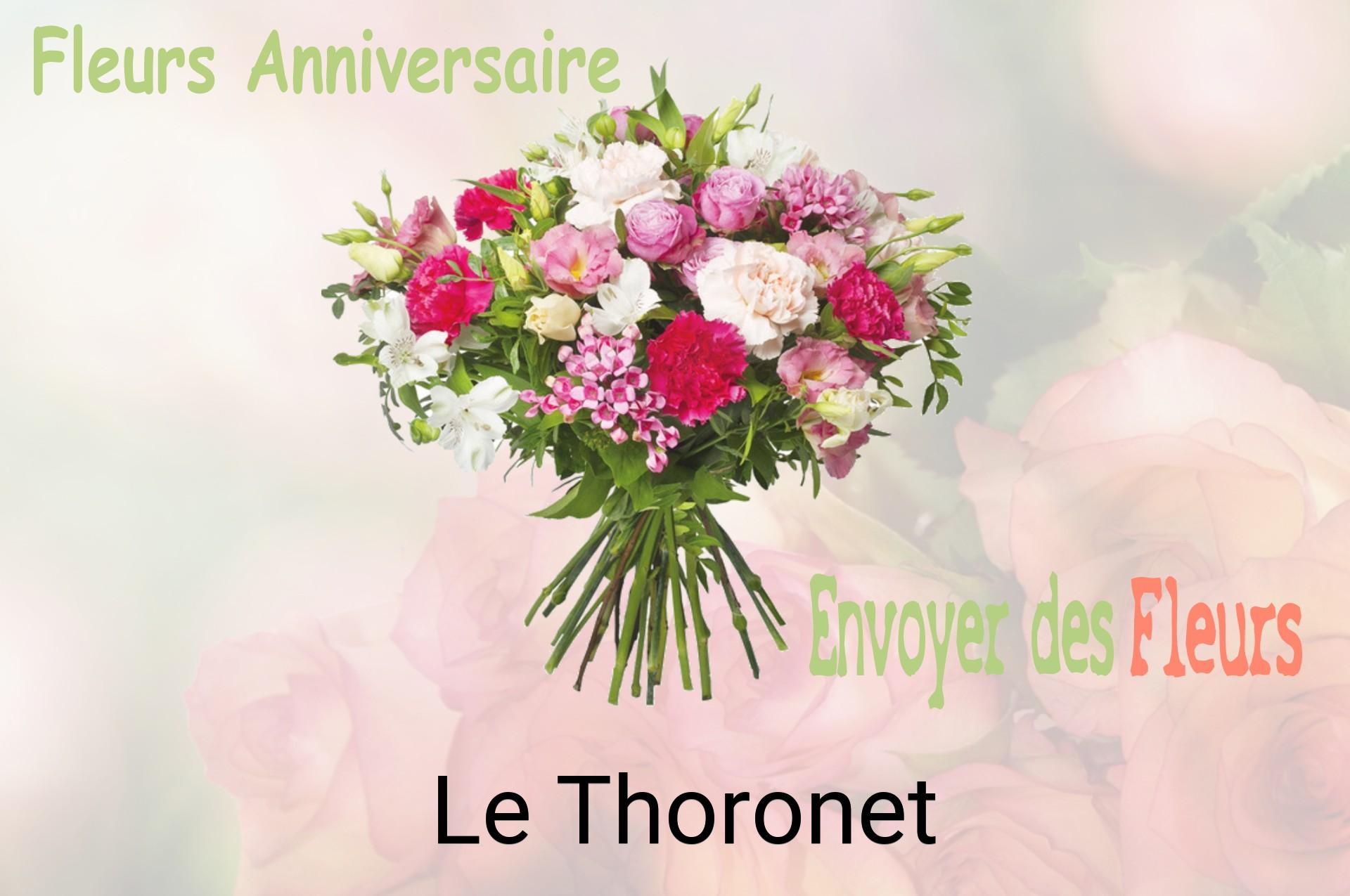 Bouquet de fleurs d’anniversaire livré à Le Thoronet