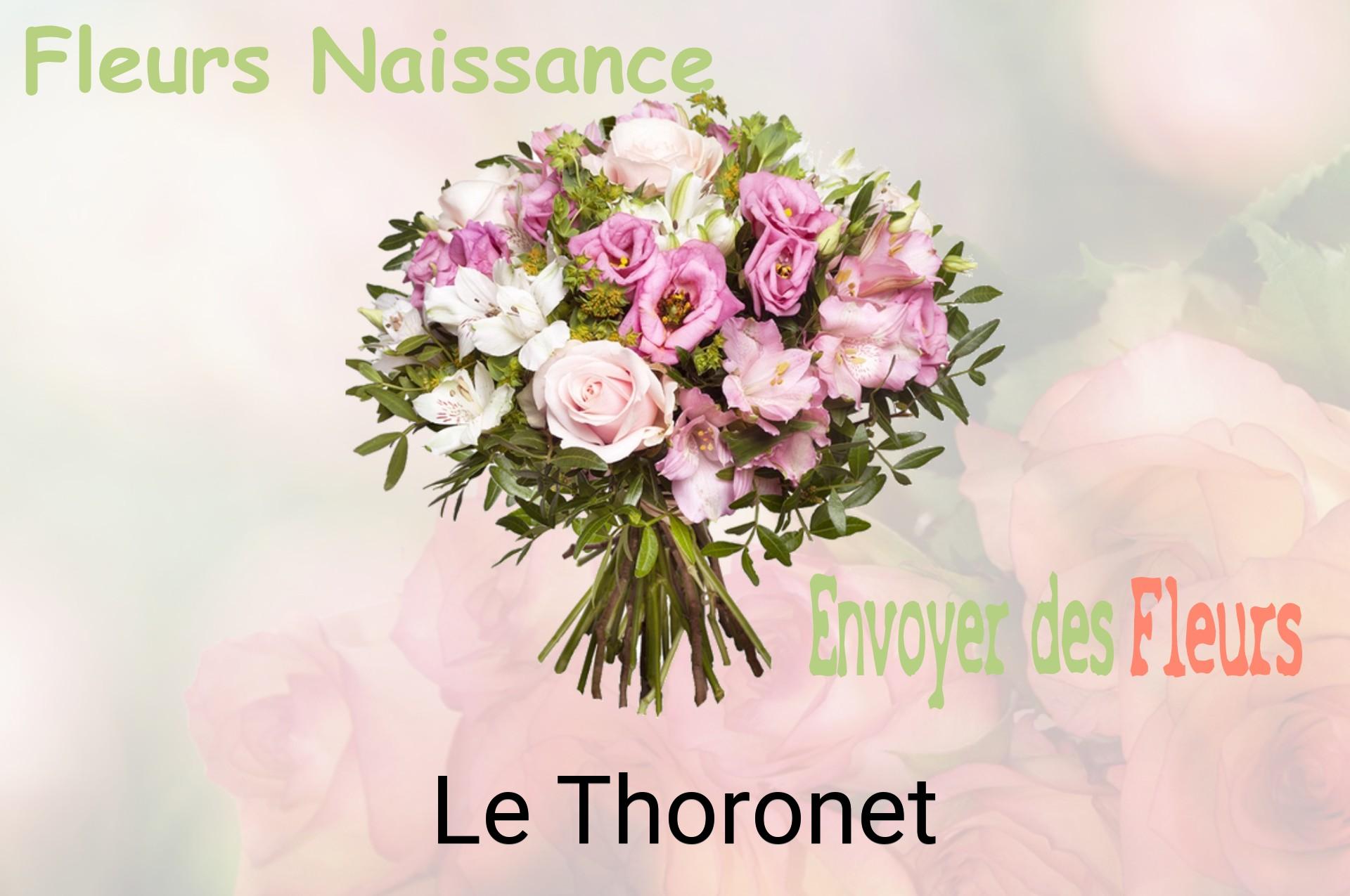 Bouquet de fleurs de naissance livré à Le Thoronet
